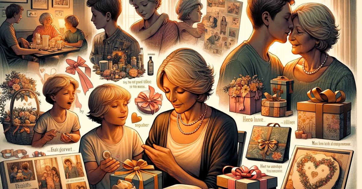 Gaver fra hendes søn eller datter