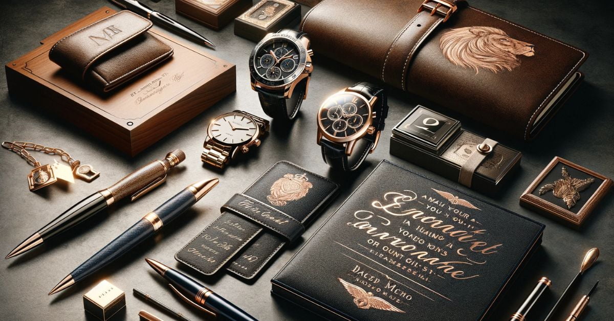 Personlige gaver med gravering til ham
