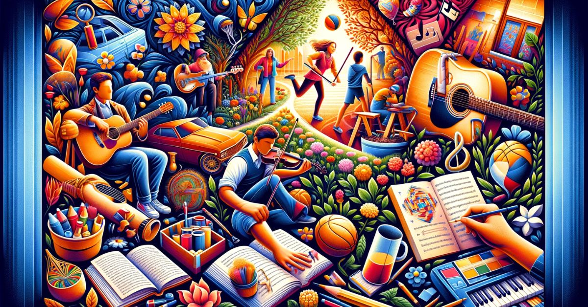 interesser, passioner og hobbyer