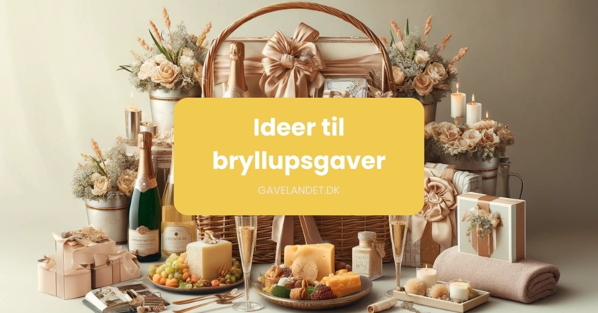 Ideer til bryllupsgaver