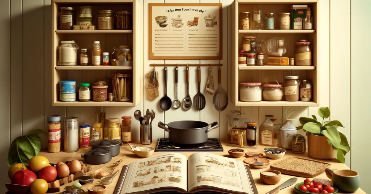 Flytte hjemmefra ting til køkkenet